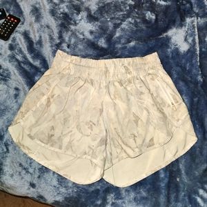 White Lululemon Shorts